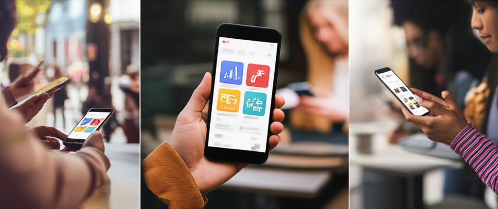 SplitWell app in use